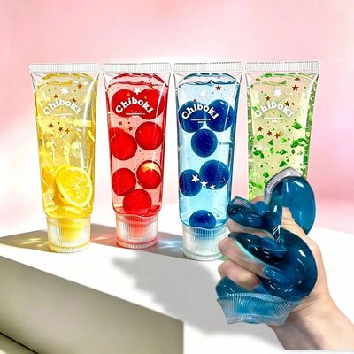 1-8PCS Toothpaste Stress Ball Shapeable Squishy Toy Non Boun
