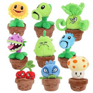 Plants Vs Zombies 2 Sunflower Pea Shooter Potted Plants Plus
