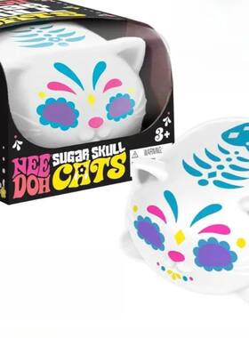 Needoh Sugar Skull Cats Schylling Buttery-Soft Feel Fidget T