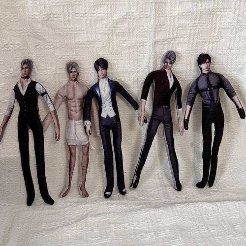 Game Love and Deepspace Sylus Cosplay Custom Plush Dolls Kaw