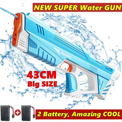 Full  Automatic Electric Water Gun Toys 43cm Portable Childr