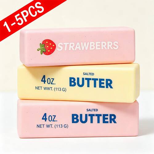 3 Styles Squishy Toy Butter Stick  Slow Rising Squeeze Toy B