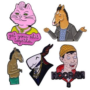 BoJacks-Horseman Enamel Pin Lapel Pins Badge Hats Clothes Ba