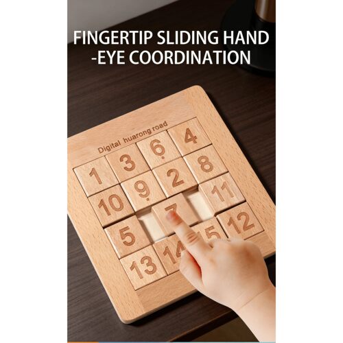 Children's Early Education Digital Hanjie Sliding Puzzle Log