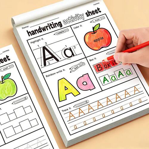 26 English Letters A-Z Tracing and Writing Practice Book, 32