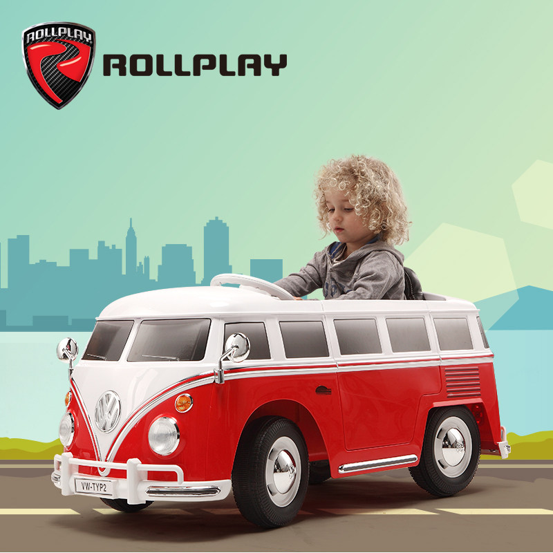 美国rollplay如雷儿童电动车四轮遥控可坐人婴儿小汽车宝宝玩具车