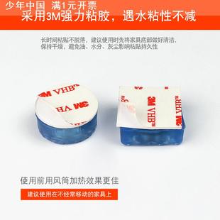 PVC桌椅脚垫桌脚垫增高橡胶沙发凳子腿垫软脚钉防滑桌角家具脚垫