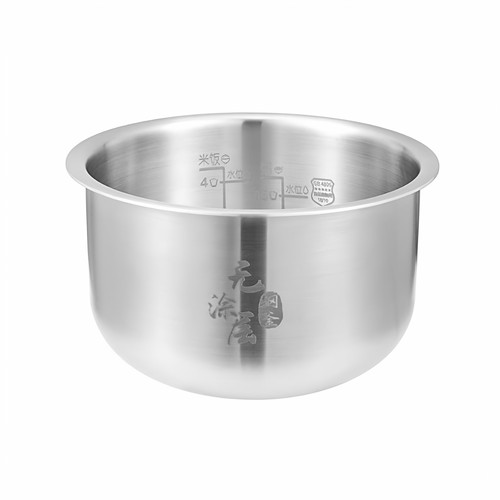 适用美的电饭煲内胆2L升304不锈钢MB-CFB2060H/HS208/FT20X9-100A