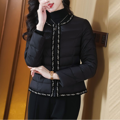 小香风羽绒棉服女秋冬季新款