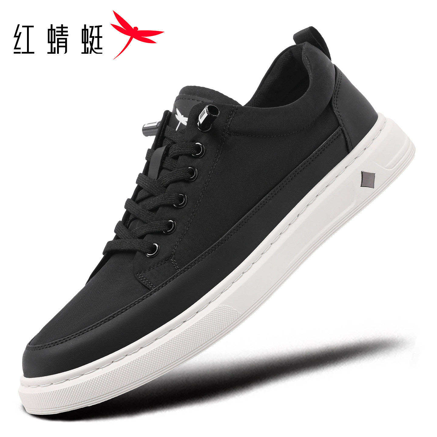 红蜻蜓男鞋夏季新款鞋子男士休闲板鞋帆布鞋男透气布鞋单鞋防臭春