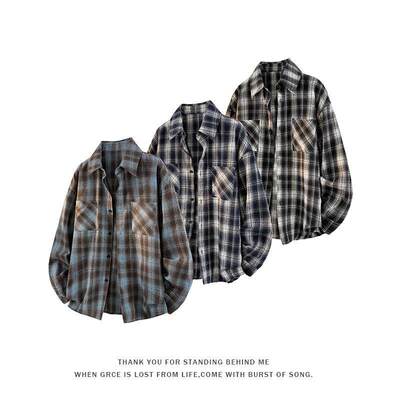 【NOLOGOPLUS】男士长袖衬衫