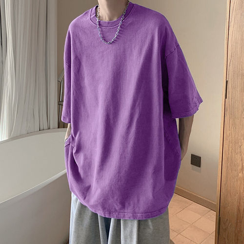 NOLOGOPLUS纯棉水洗男士T恤