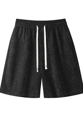 【NO LOGO PLUS】美式高街2026夏季款短裤男士宽松篮球五分休闲裤