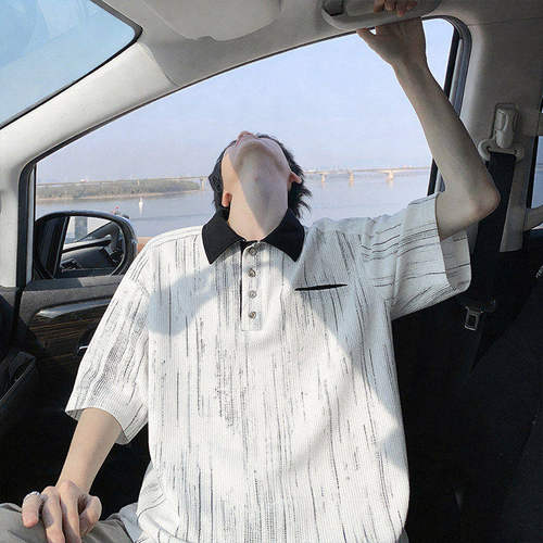 NOLOGOPLUS男士polo领短袖T恤