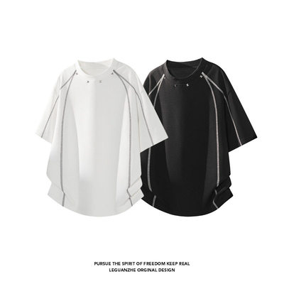 NOLOGOPLUS男士休闲短袖T恤衫