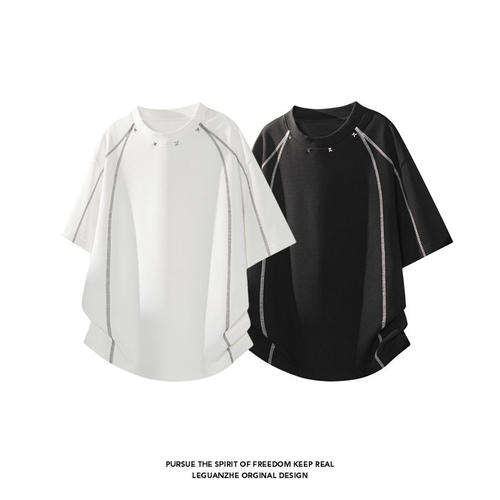 NOLOGOPLUS男士休闲短袖T恤衫