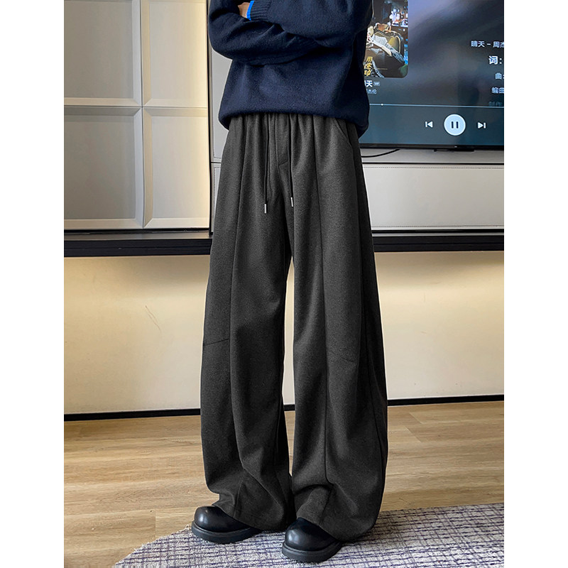 NOLOGOPLUS男士弯刀裤休闲图片