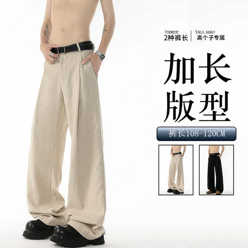 【NOLOGOPLUS】男士亚麻西裤