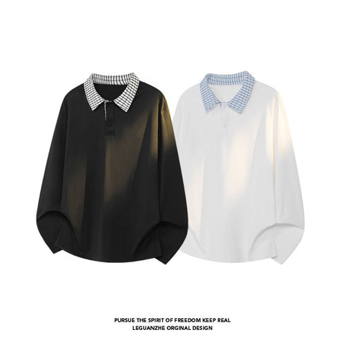 NOLOGOPLUS男士卫衣长袖POLO衫