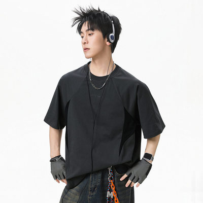 【NOLOGOPLUS】男士短袖T恤恤