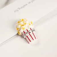 Темно -серый попкорн