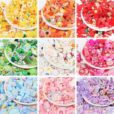 福袋配件叶子姐姐树脂奶油胶手工