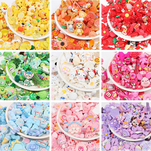 福袋配件叶子姐姐树脂奶油胶手工