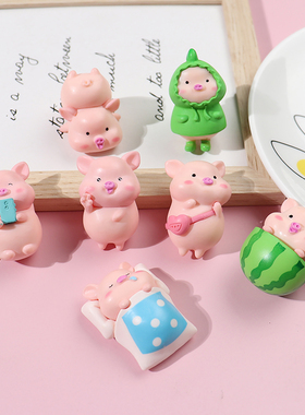 卡通公仔西瓜奶油胶手机壳diy