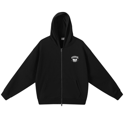 WE11DONE秋冬宽松男士连帽卫衣