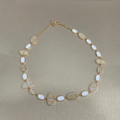 Chaine d’Ancre Verso新款猪鼻子项链