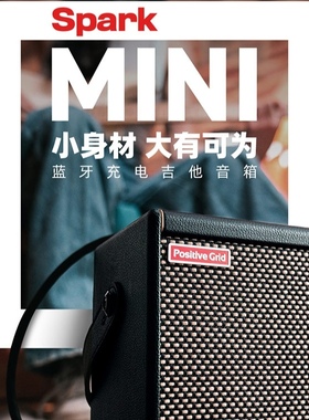 SparkMini智能电木吉他音响音箱贝司效果器内录蓝牙户外便携充电