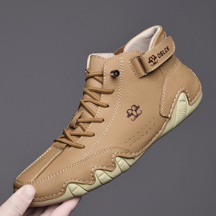 健腾公羊清仓处理断码特价真皮马丁靴男款英伦风潮鞋百搭休闲皮鞋