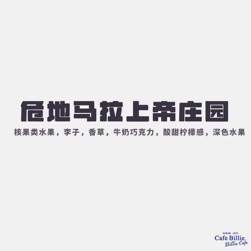 碧利billiecafe危地马拉