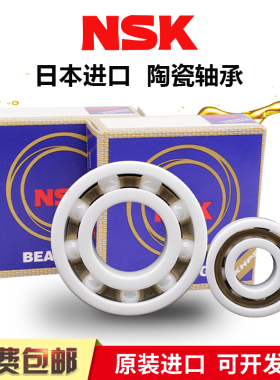 NSK进口氧化锆 氮化硅轴承混合陶瓷 2207 2208 2209 2210CE
