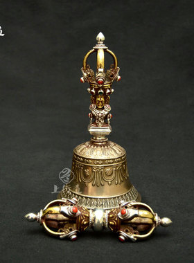 密宗金刚铃杵尼泊尔手工