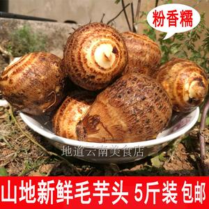 正宗云南牛奶小芋头新鲜农家粉糯毛芋头香芋艿净重9斤芋圆香甜