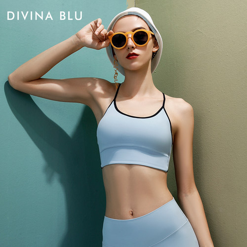 divinablu伦敦系列防震背心瑜伽