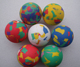 高密度子弹球 正品 淘气堡弹力球 儿童实心玩具球 EVA彩色海绵球
