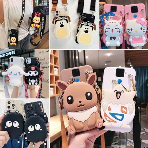 手机壳钱包nova5ipro立体卡通