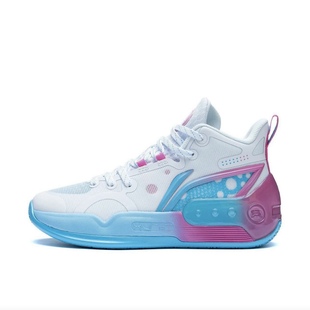 李宁驭帅16MID青少年版 YKBT012 beng科技减震回弹中帮篮球鞋