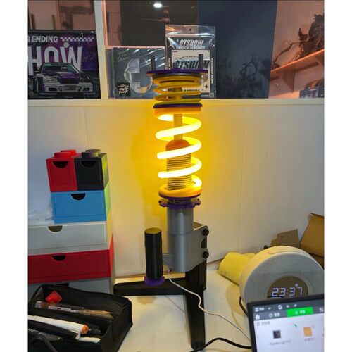 3D打印改装车KW避震台灯避震造型复刻工业风个性装饰周边灯夜