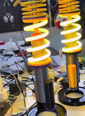 3D打印KW避震造型台灯汽车改装周边工业风桌面氛围灯