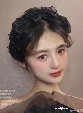 other发箍网纱甜美日韩
