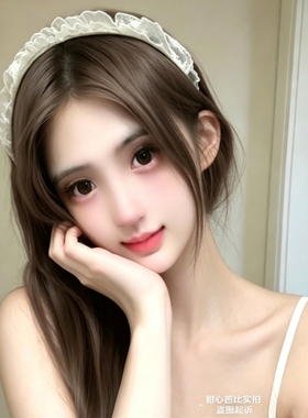 原创春夏法式小花边发箍纯白色网纱荷叶边发卡宽边甜美发饰韩版女