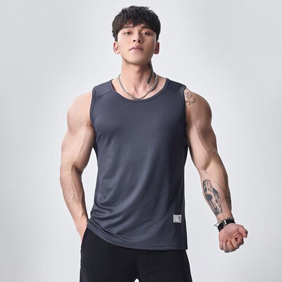 GYMDOG无袖宽松菠萝纹背心