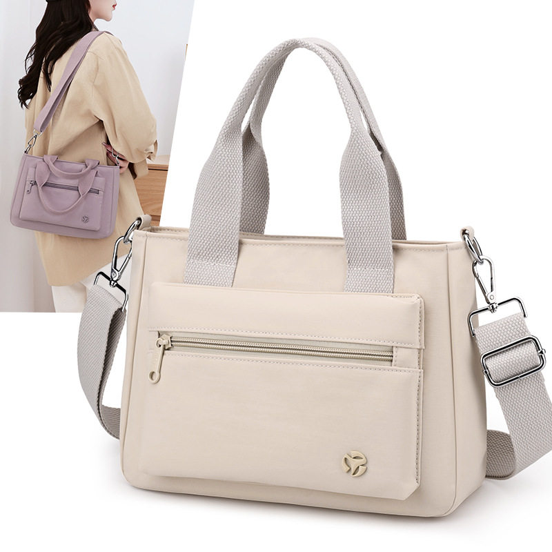 女包2026春季新款手提包大容量妈妈包轻便尼龙布包单肩斜挎休闲包,箱包皮具/热销女包/男包,单肩包,淘宝优惠券,粉丝福利购,淘宝优惠卷