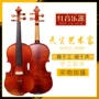 Handmade mẫu gỗ rắn violin trẻ em người lớn mới bắt đầu thử nghiệm violon nhạc cụ gỗ mô hình violin - Nhạc cụ phương Tây dan ghita