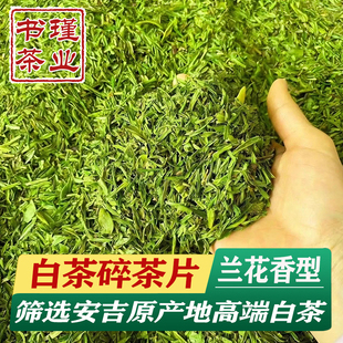 安吉原产珍稀白茶碎茶片2025新茶叶明前白茶碎茶高碎500g绿茶春茶