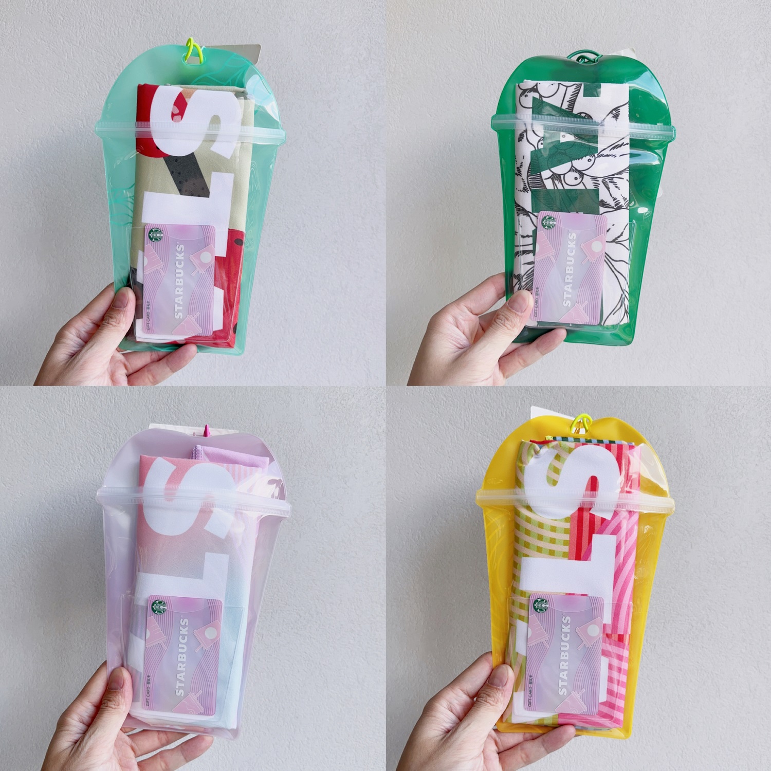 星巴克运动毛巾速干吸汗