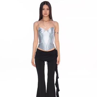 killerGirl性感鱼骨吊带修身显瘦